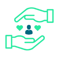 Icon Onboarding Konzept